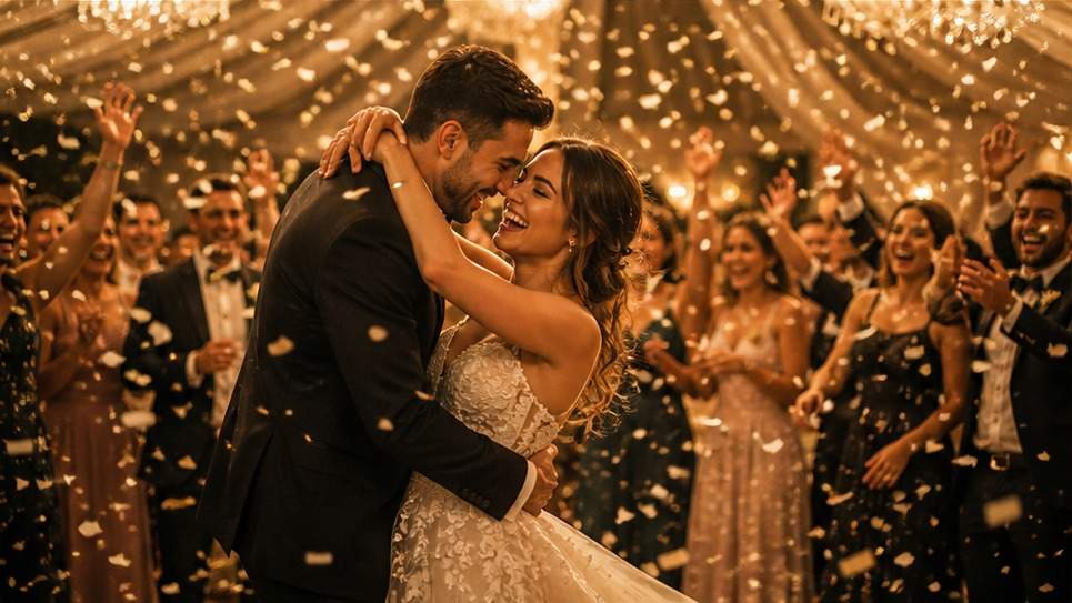 Wedding Event Templates — Reception Sparkler Finale