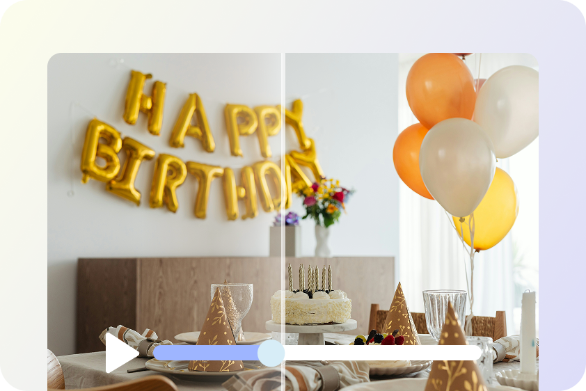 Customize event highlights in video timeline editor