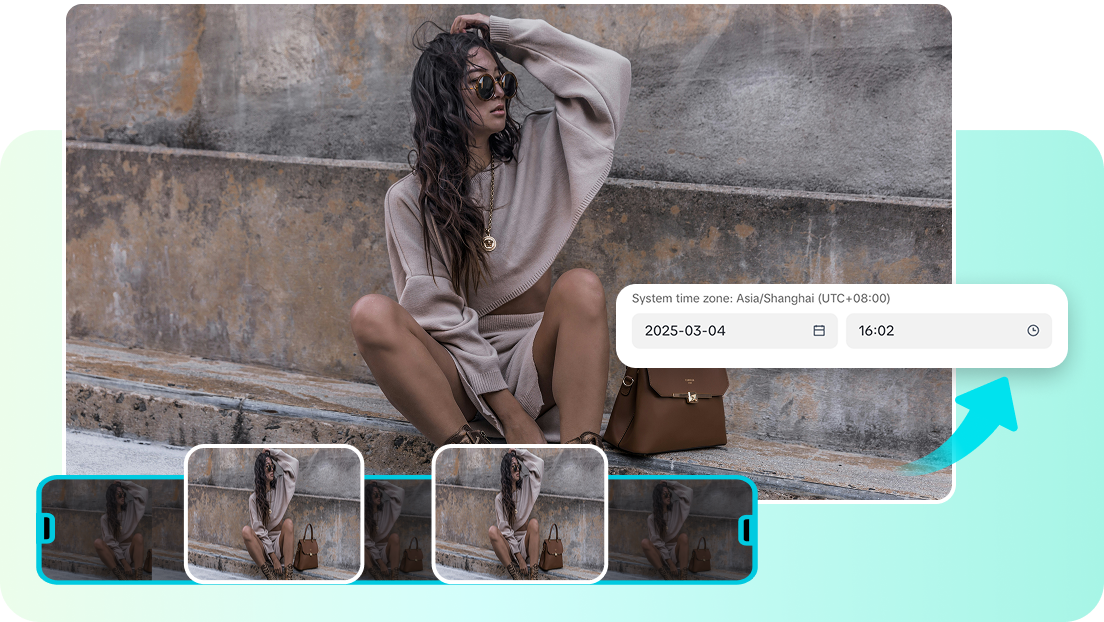 Pippit's analytics dashboard showing key audience engagement metrics and content performance comparisons across different social media channels