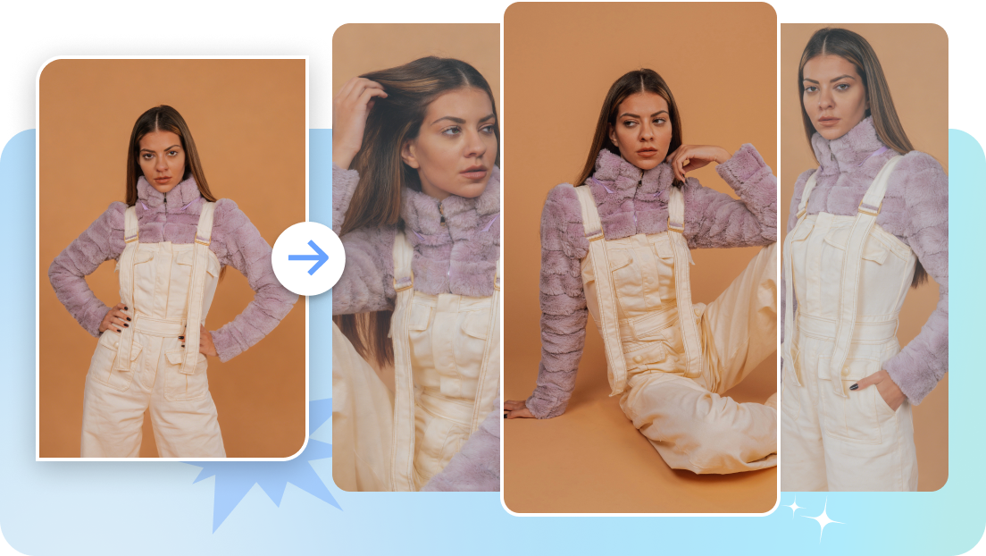 Preserve appearance while changing pose with AI