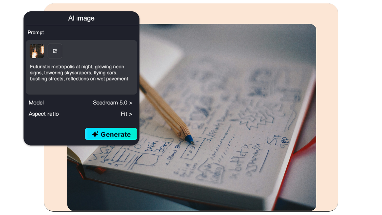 Kreatives Konzeptdesign