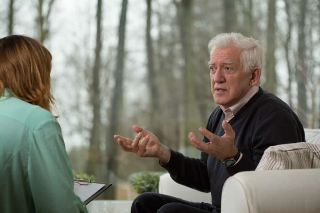 Documentary style interview