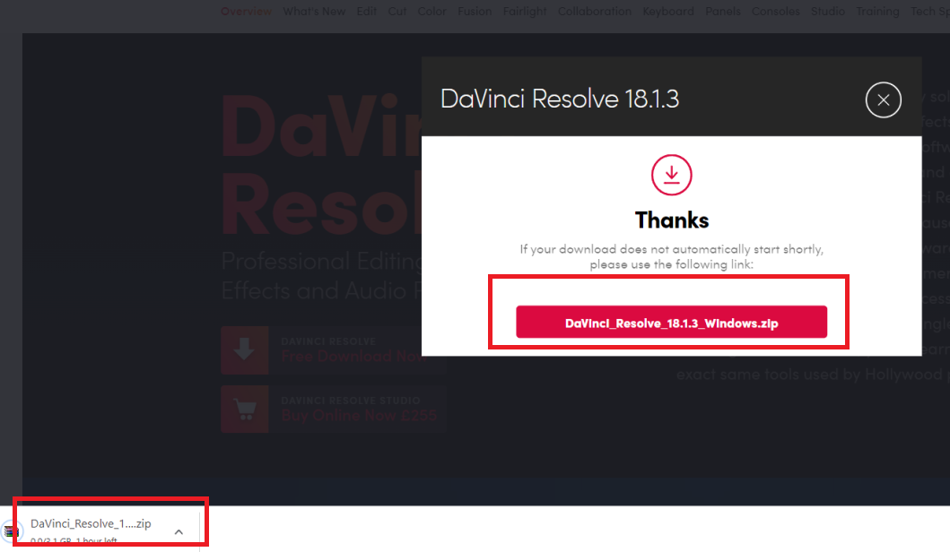 Davinci Resolve Studio do pobrania za darmo