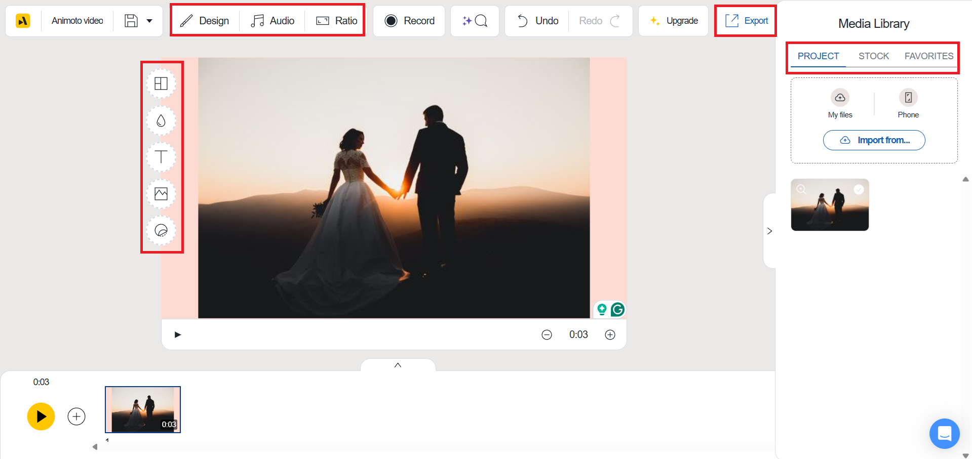 Customize and export