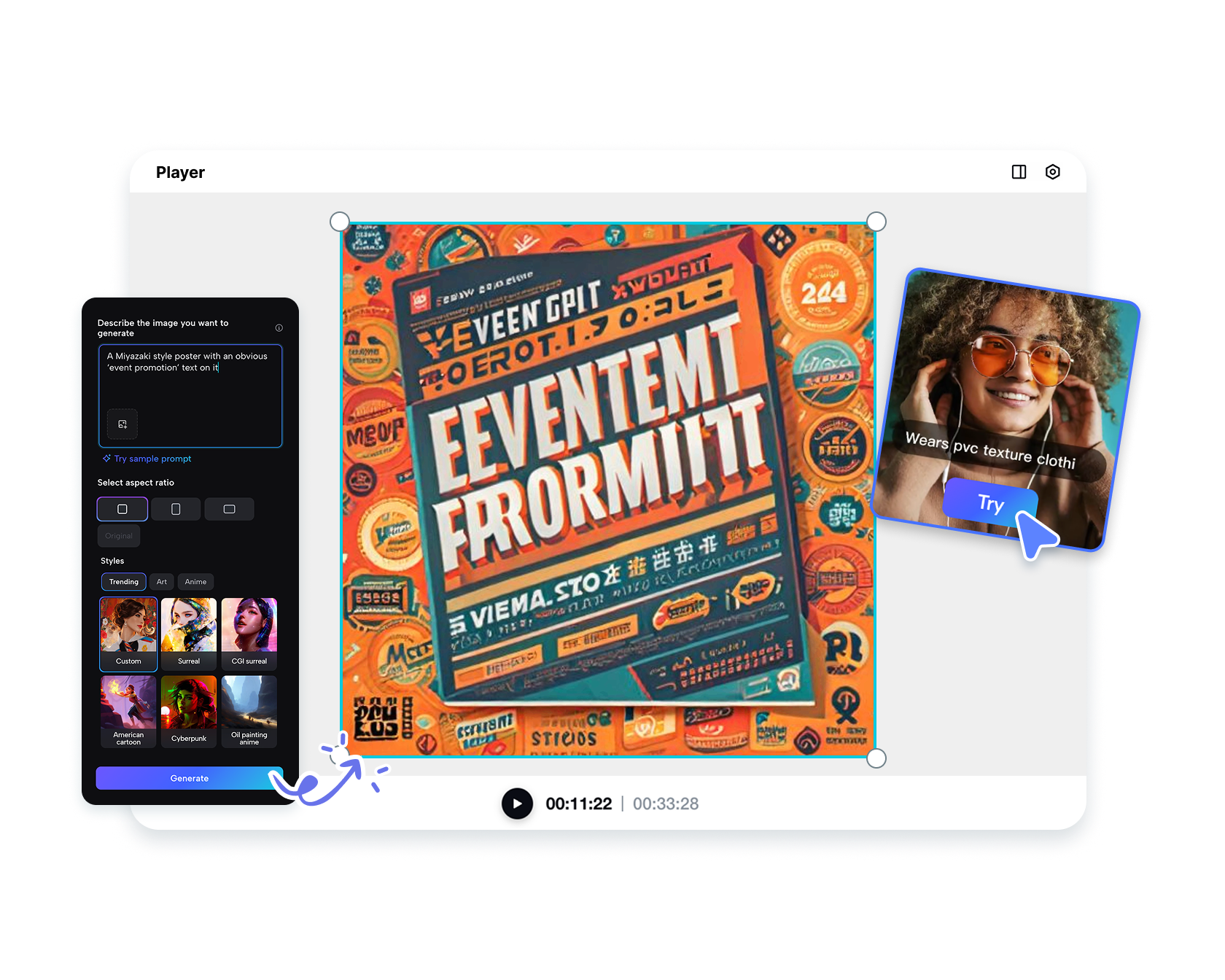 Free Text to Design Generator Online