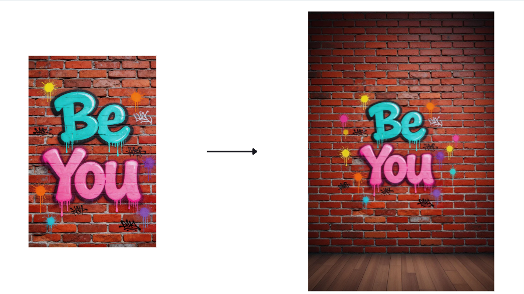 Expand feature in Dreamina