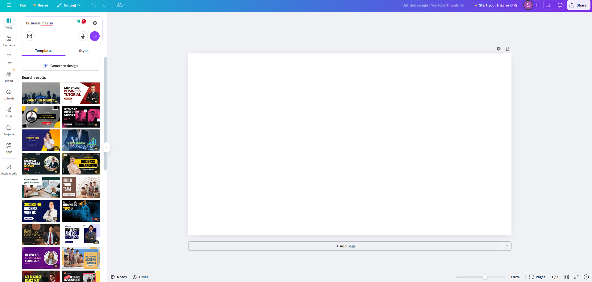 Find stock photos on Canva