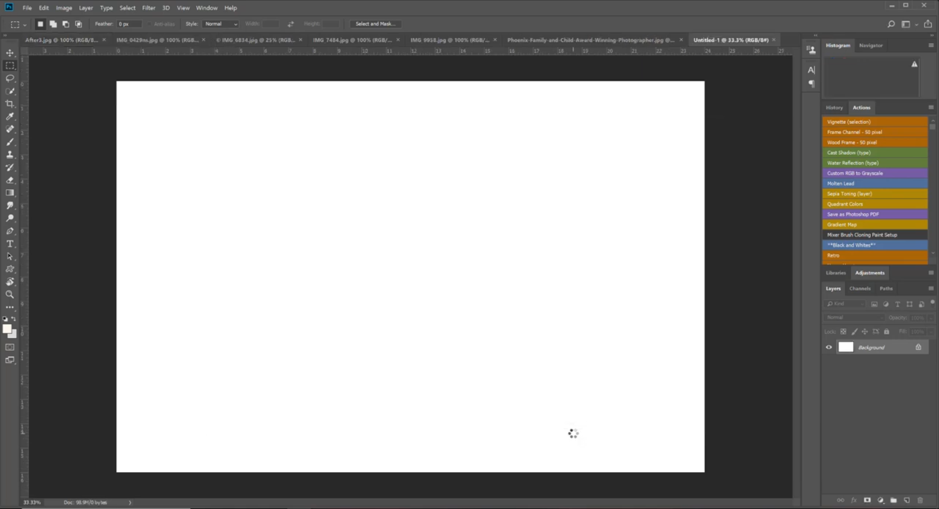 Create your canvas