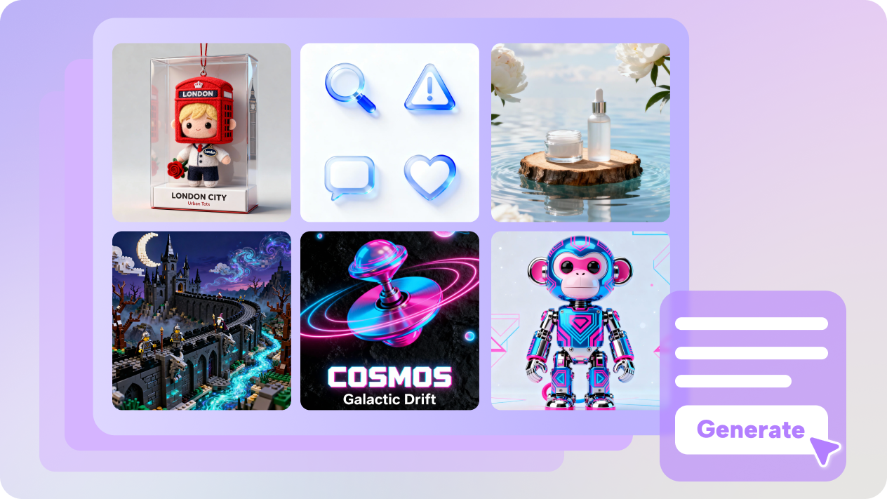 generate visual content from text descriptions
