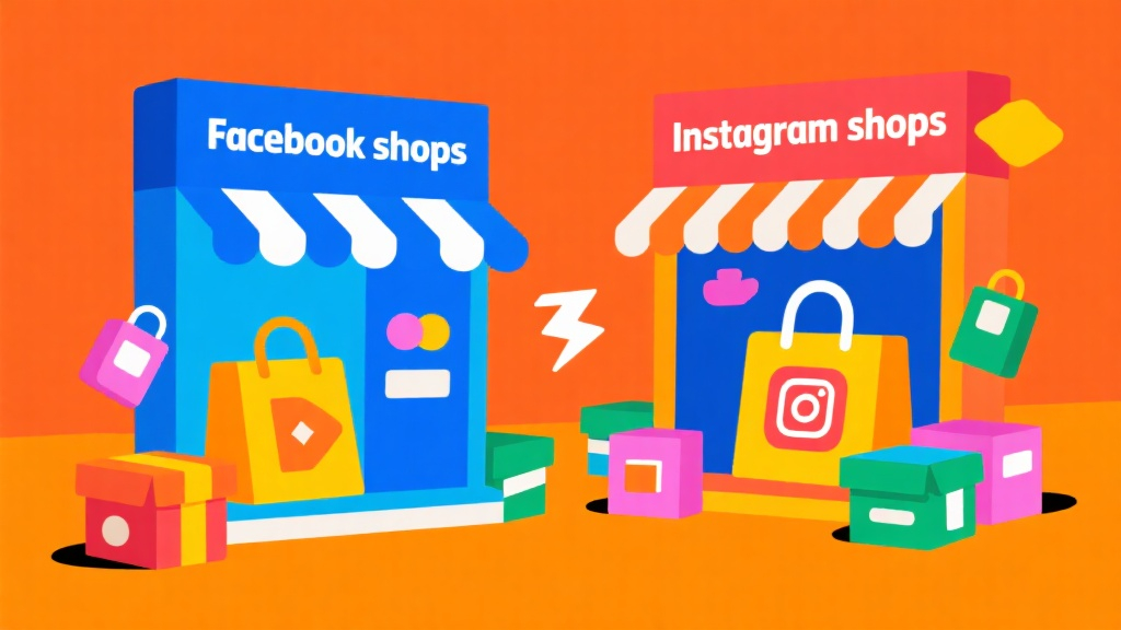 Lojas do Facebook vs. Lojas do Instagram