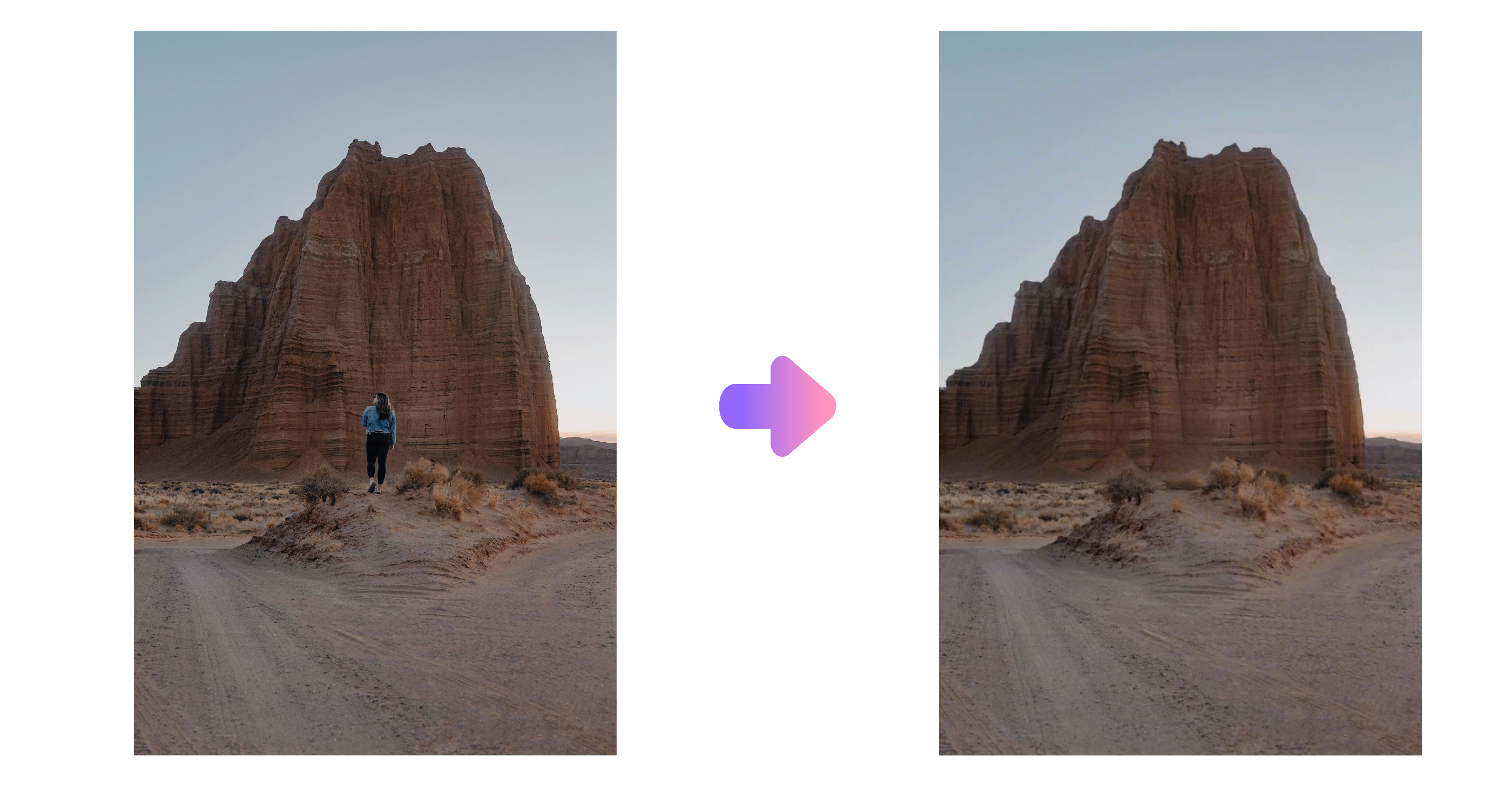 Edit photos to look professional