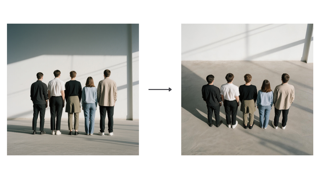 Advanced camera angle control