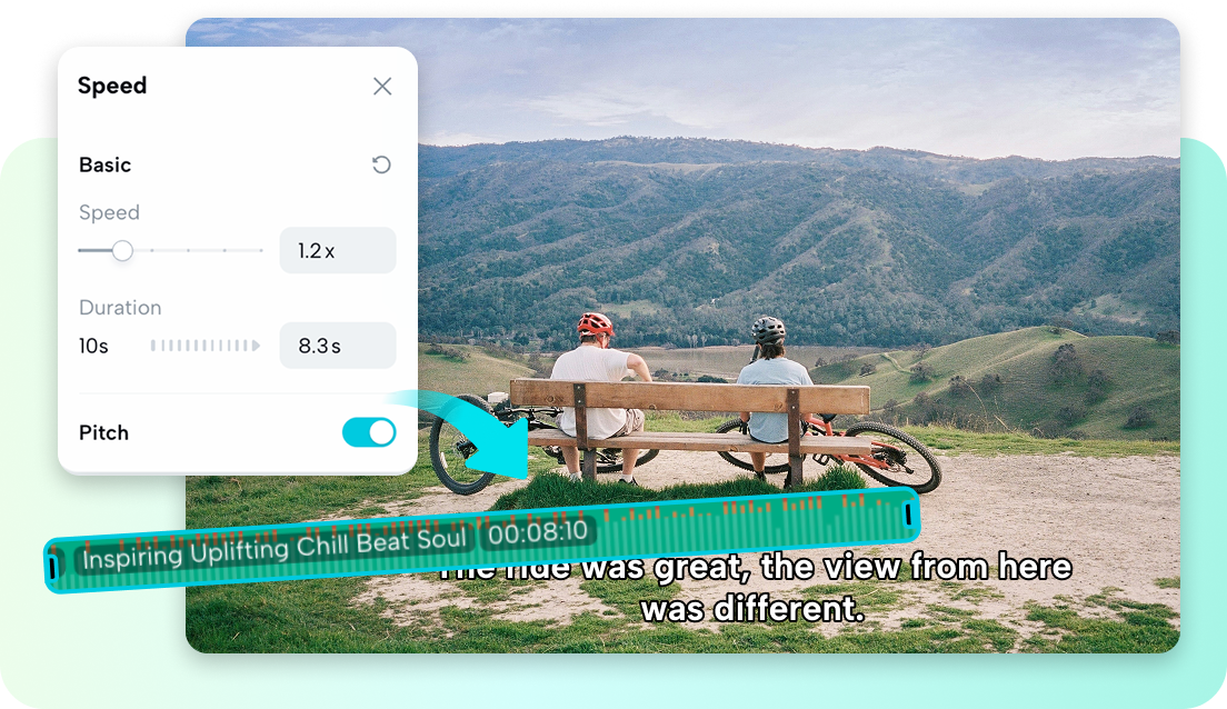 Unlock advanced editing with AI-powered tools
