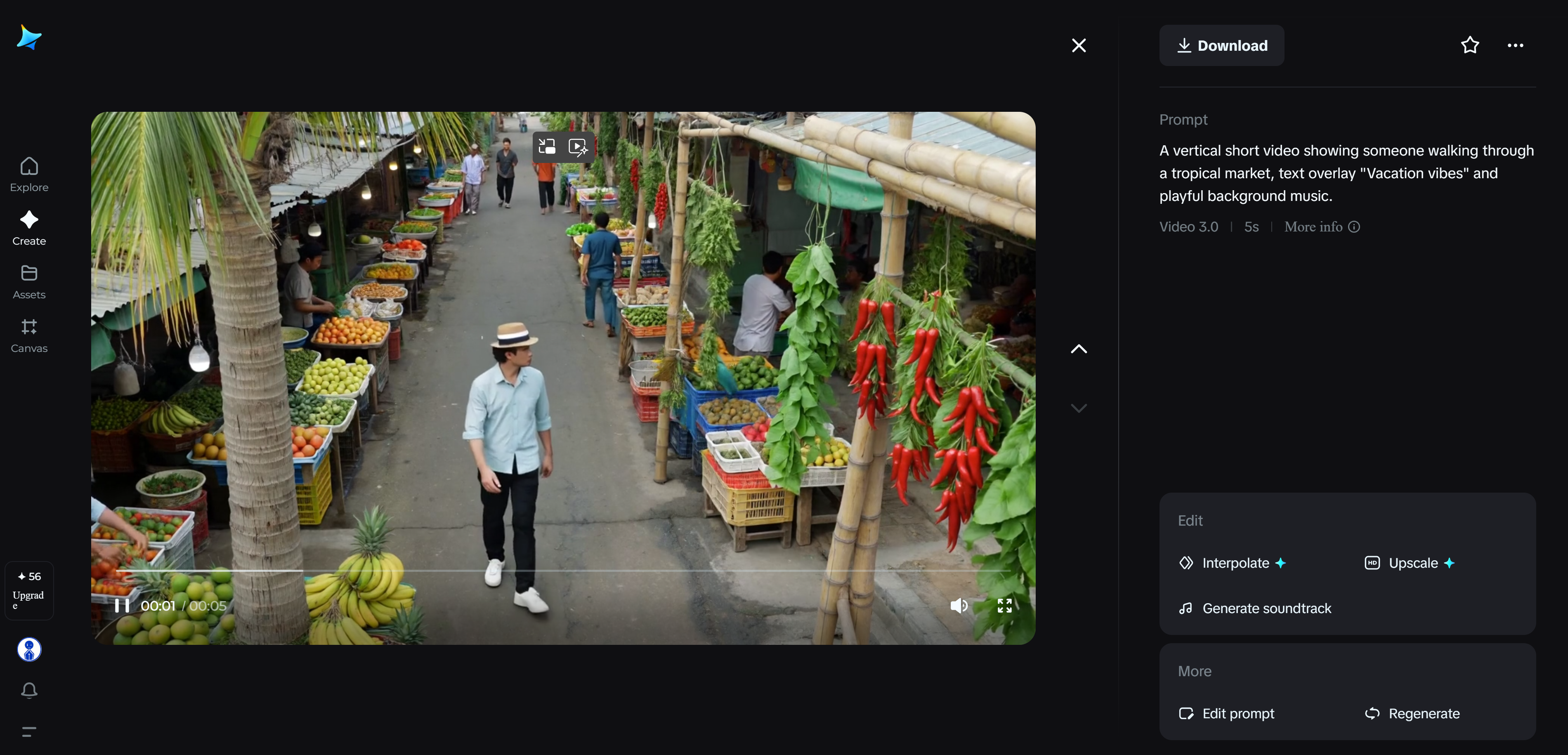 História para redes sociais