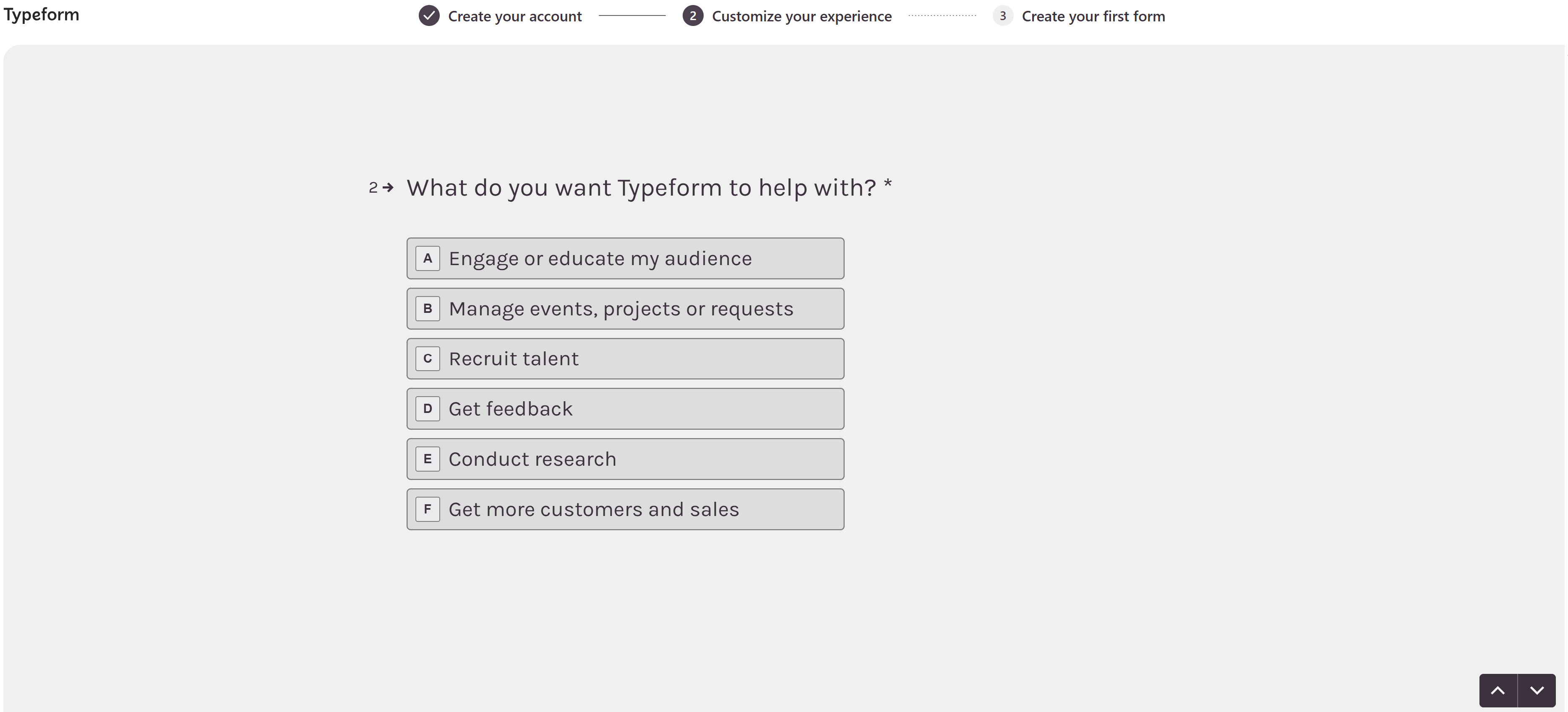 Web sitesi için ücretsiz form oluşturucu