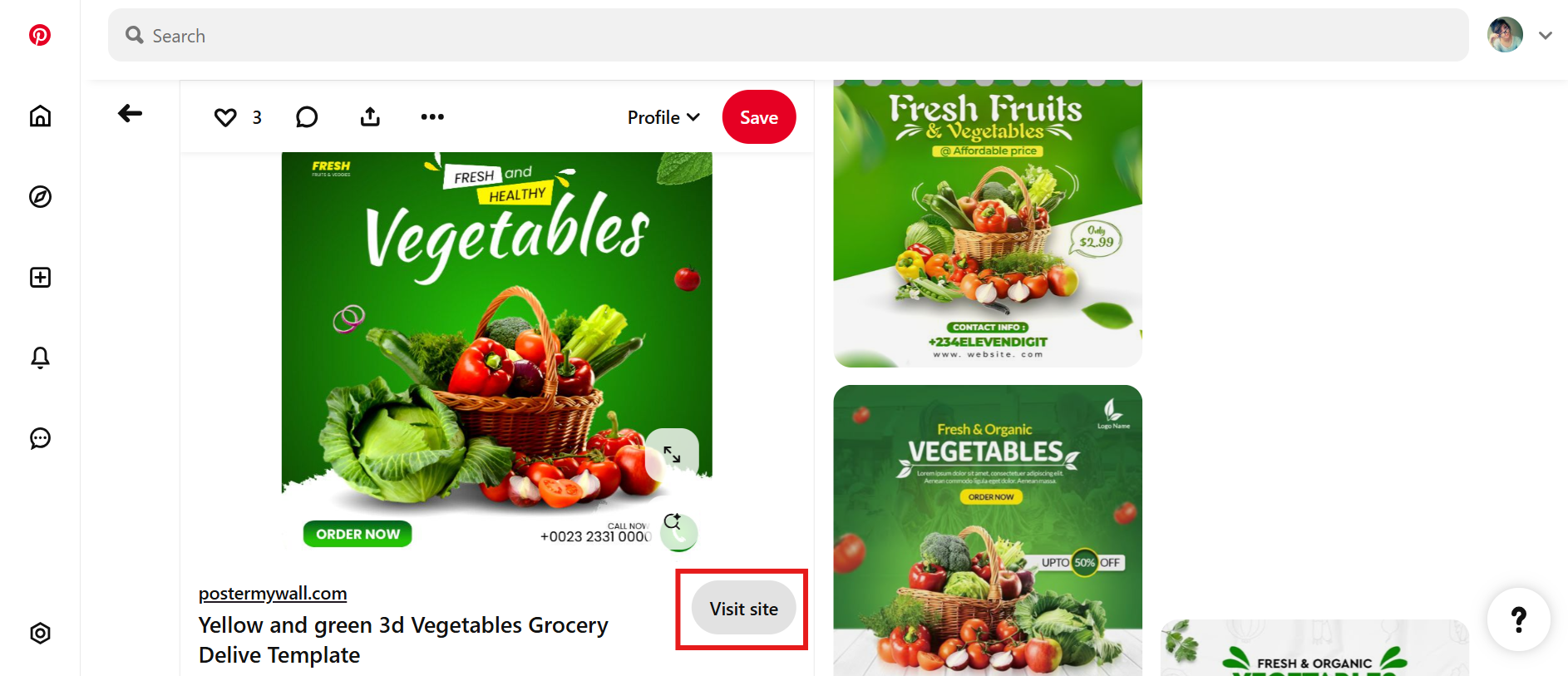 Visita el sitio web para personalizar