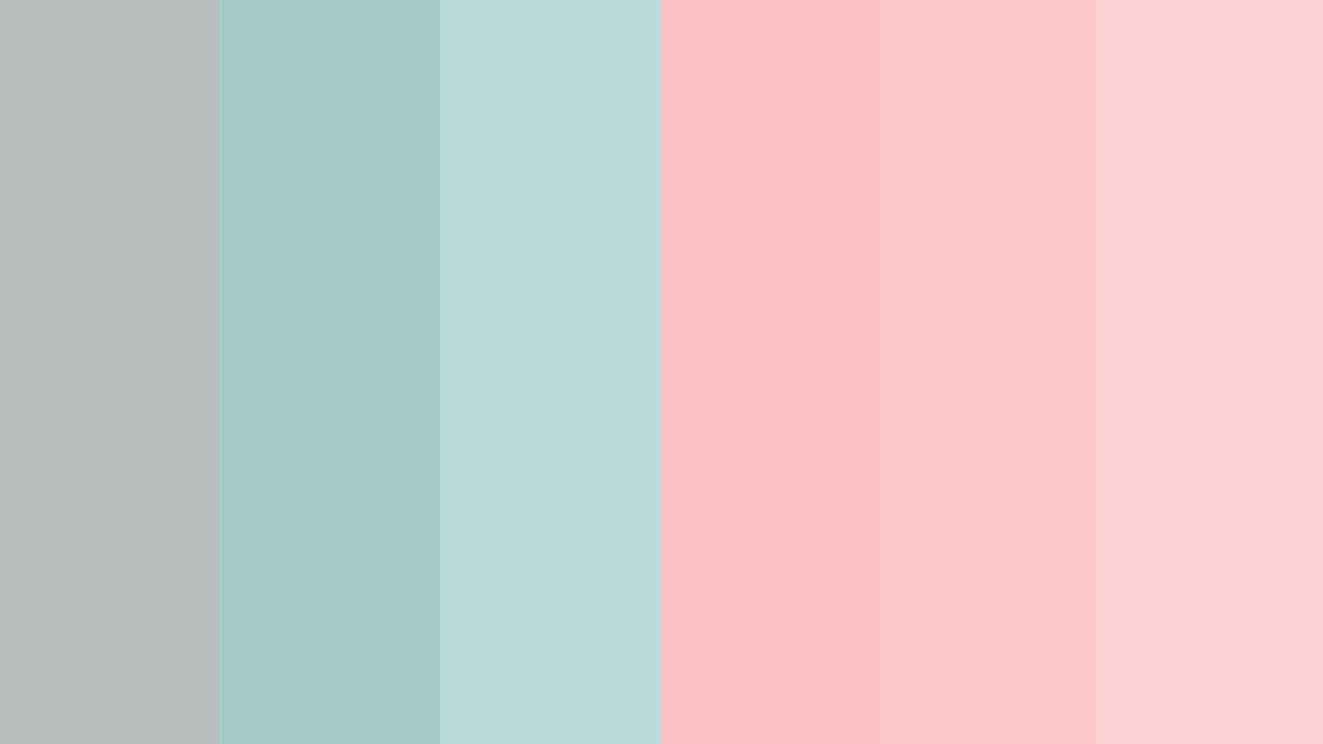 Light pastel background with peach and mint tones