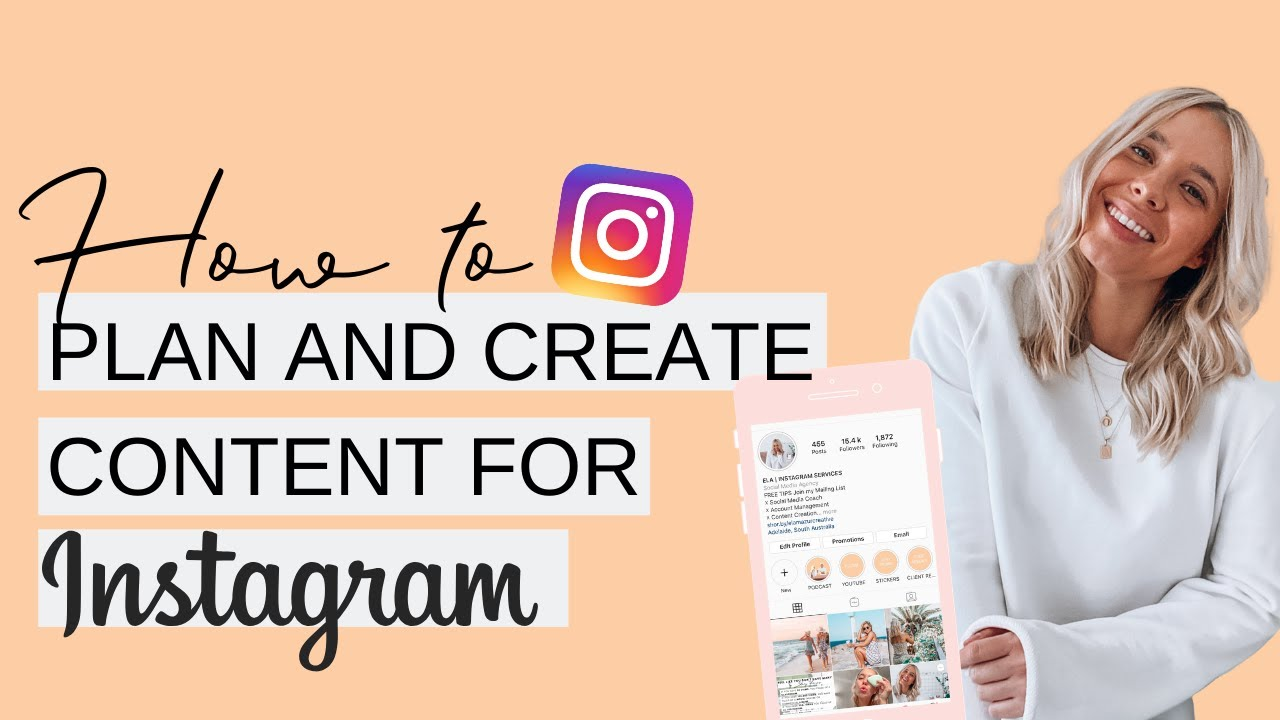Tutorial to create Instagram content