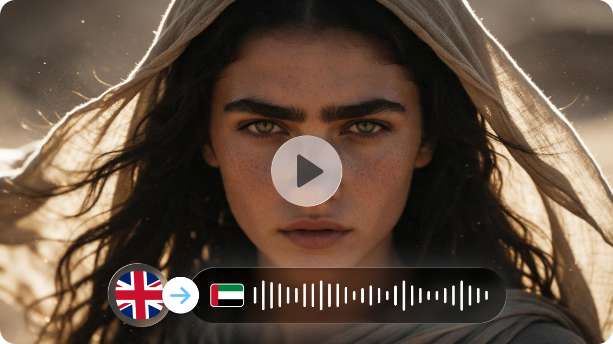 Traduire et doubler des vidéos anglaises en arabe