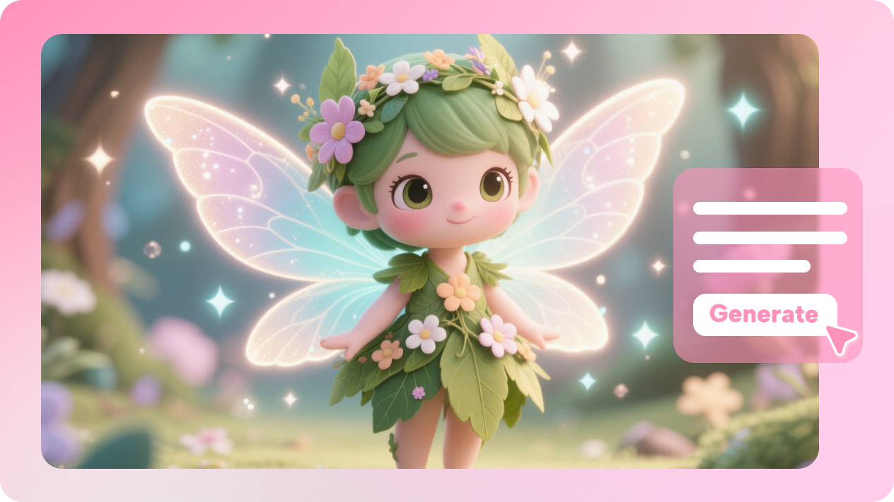 cartoon character creator from text