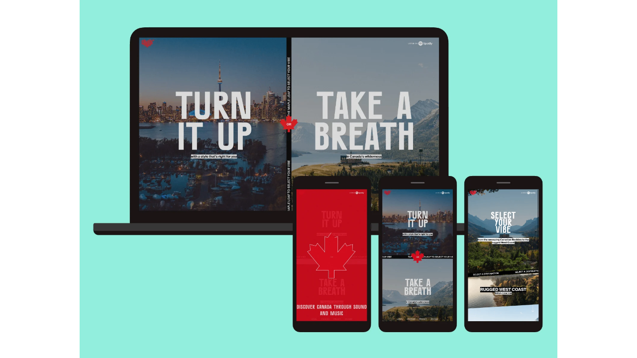 Spotiy's interactive ad