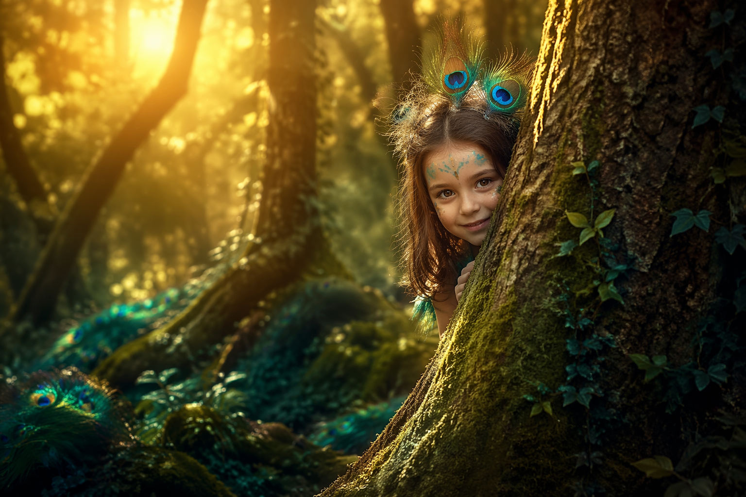 Dreamina Küçük Krishna Ağaç Fotoğraflarının Arkasında Saklanıyor İstemi: Yaratıcıların önemsediği gerçek deneme senaryolarına uyun