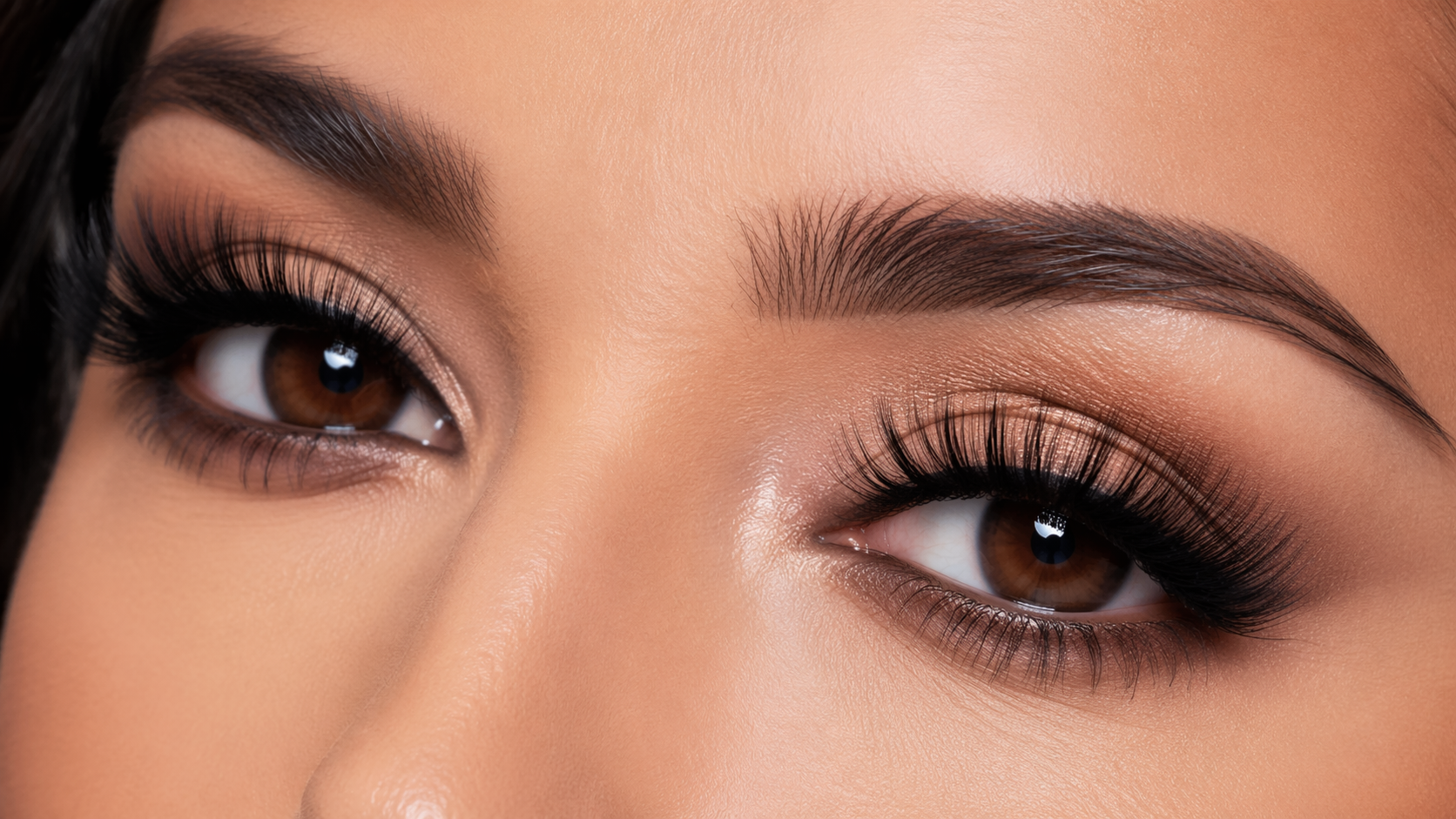 Dreaminaのまつげフィルタープロンプトの例6: Clean 16:9 Eyelash Filter Result