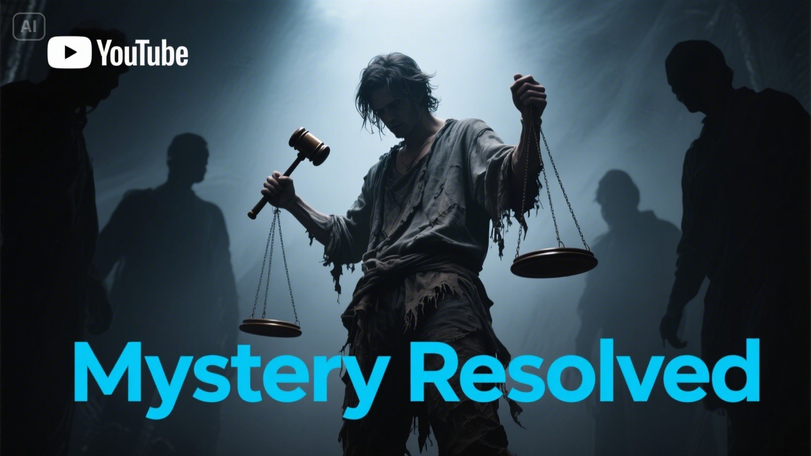 Thumbnail dengan elemen misterius