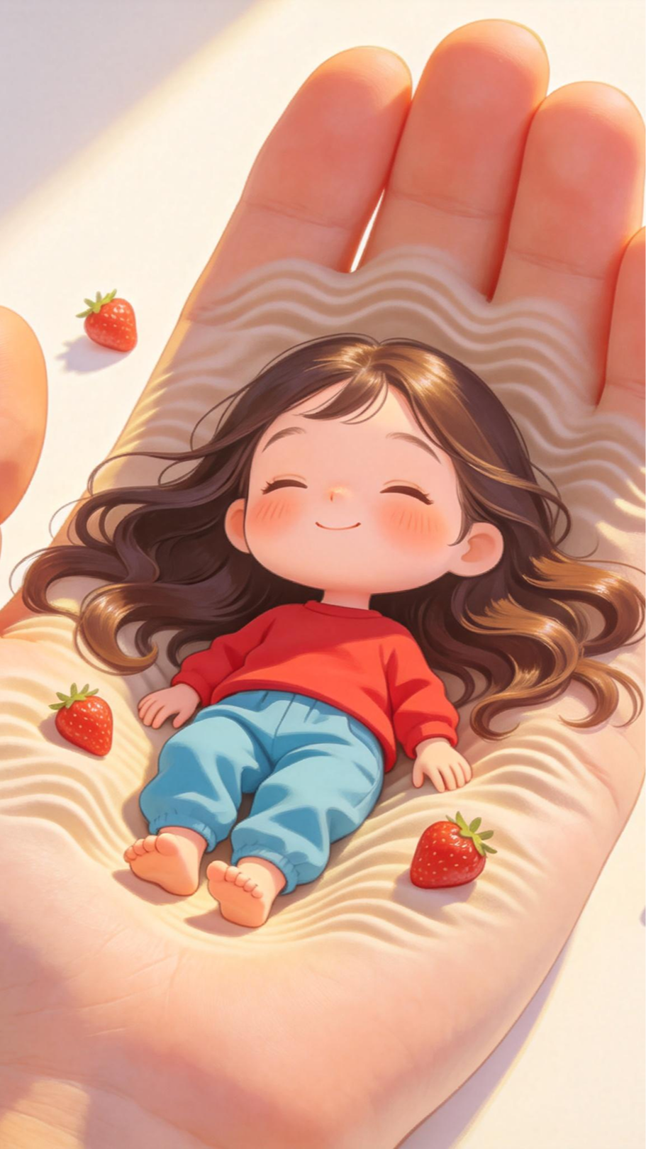 ai chibi image mobile background image