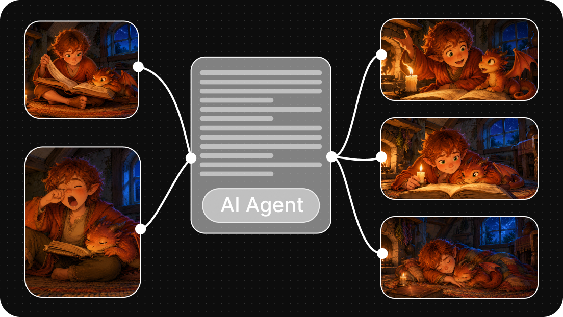 Agent AI autonom pentru orchestrarea pânzei