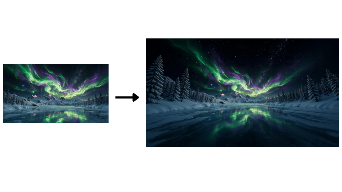 Expand feature in Dreamina