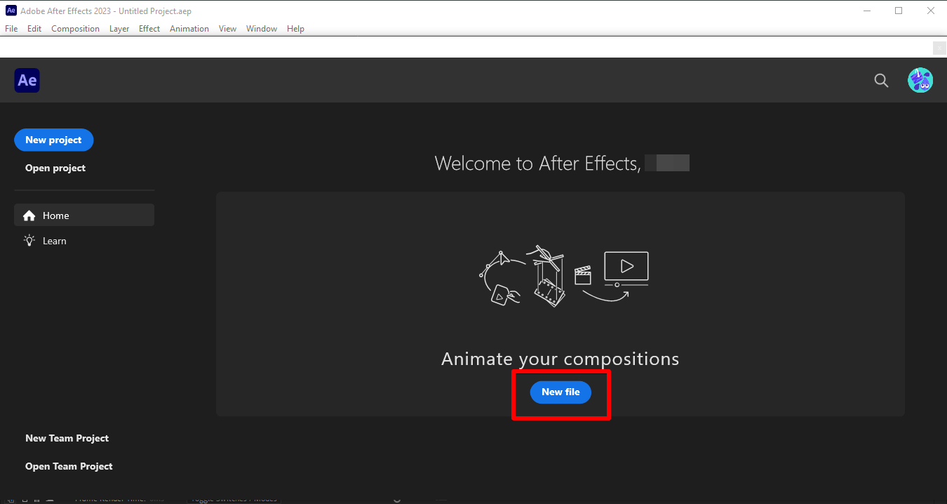 Importing video to After Effects