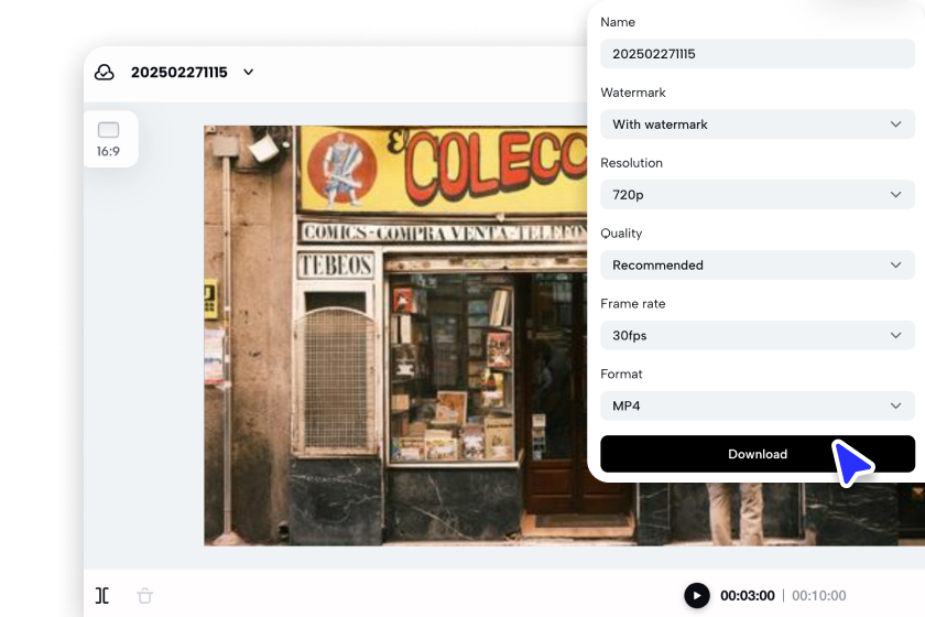  Export and publish your vintage video