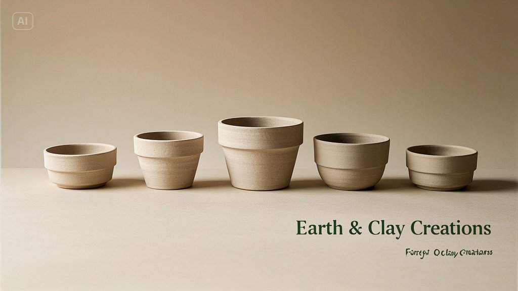 Handcrafted product showcase