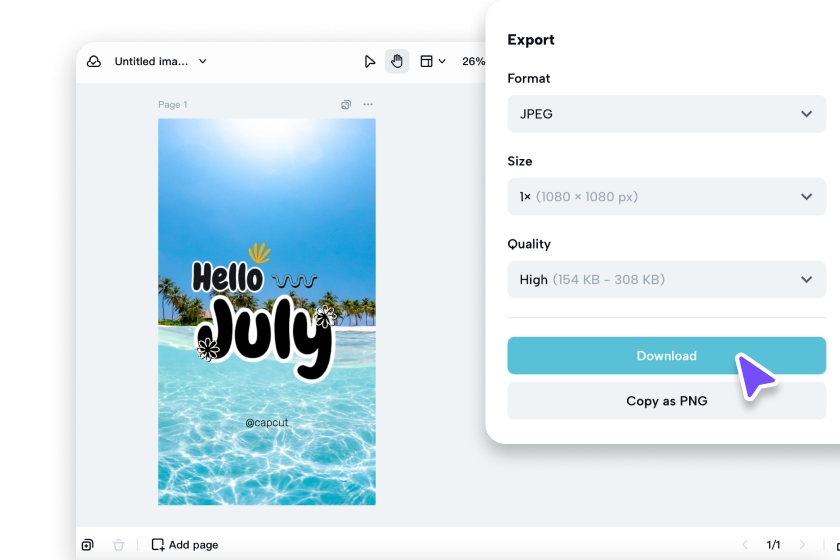 Guarda, exporta y comparte tu tablero de visión