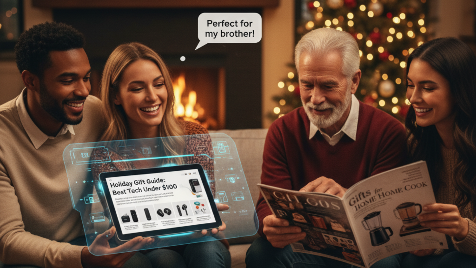 Publicando guias de compras adaptados para a temporada de festas