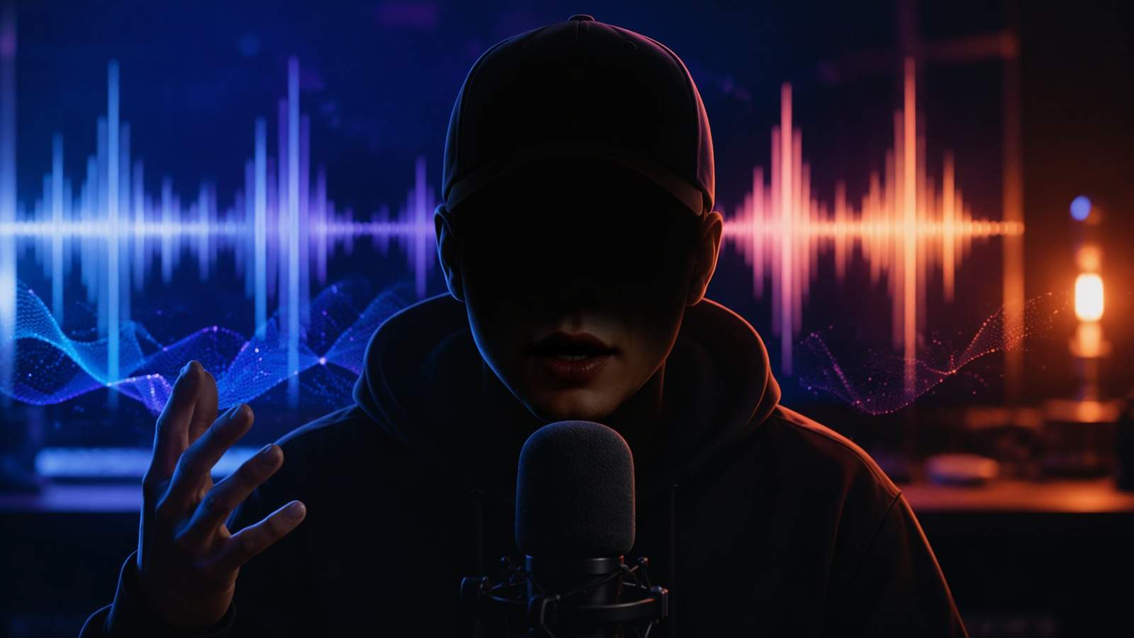 faceless video lip sync AI template cover