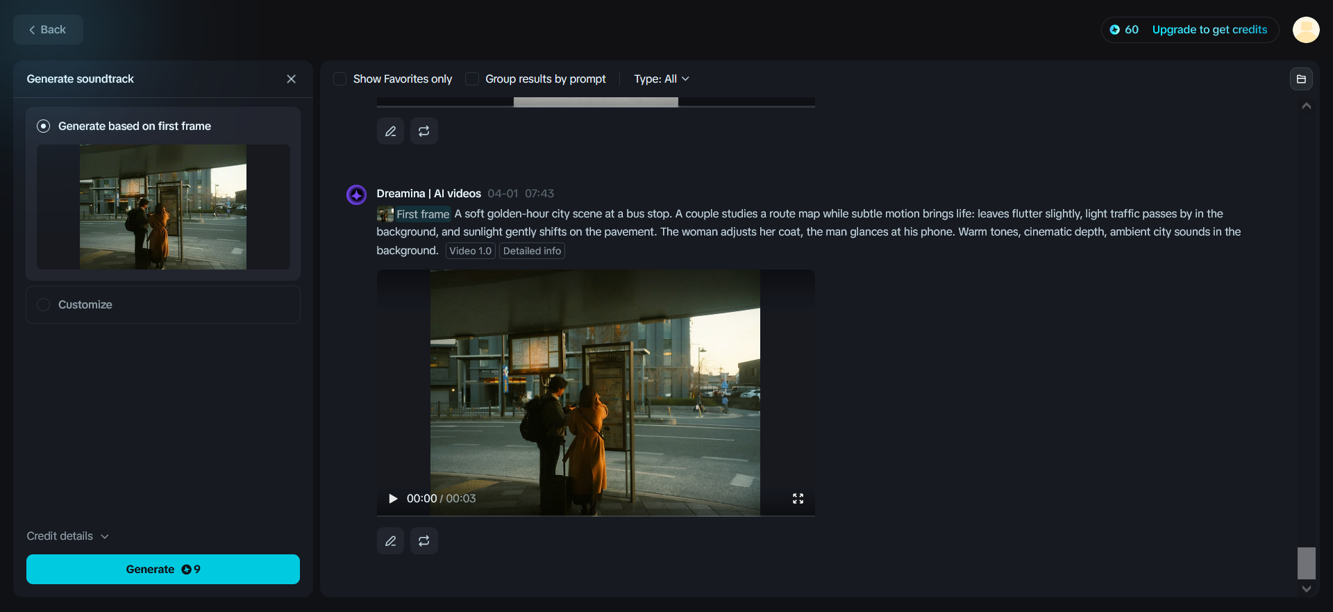 Soundtrack generieren