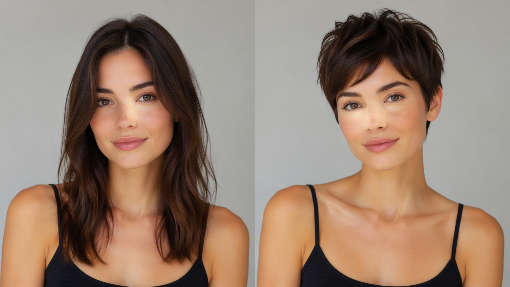 Potongan rambut maya Dreamina cuba pada contoh segera 2: pratonton potongan rambut pixie moden