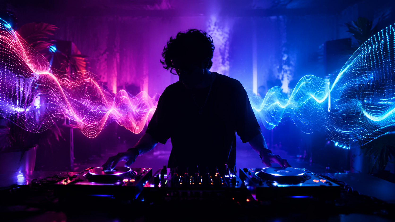 Exemple d'invite de filtre Dreamina IA DJ 3 : Festival Stage DJ Mood