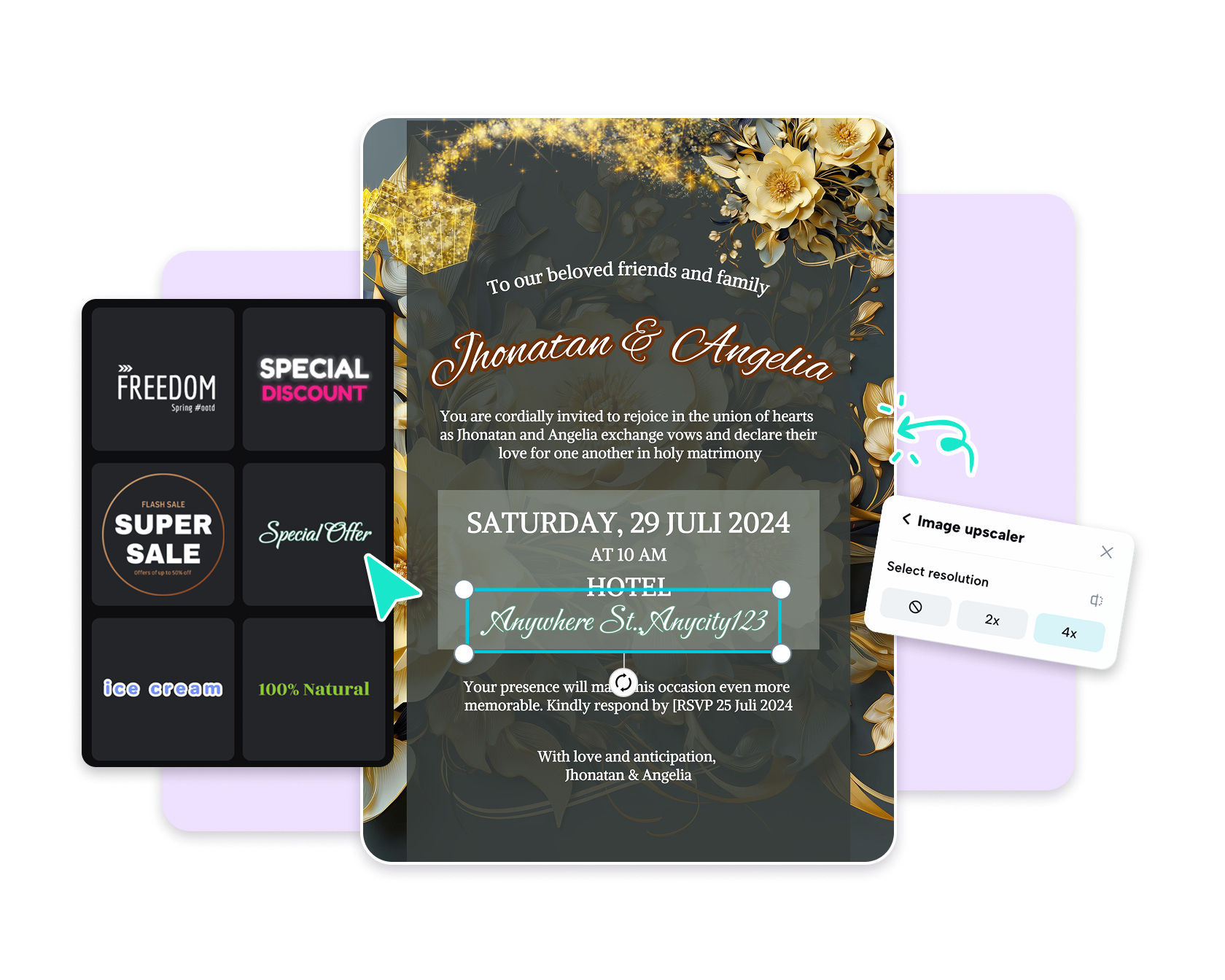 Create Online Wedding Invitation Card Design