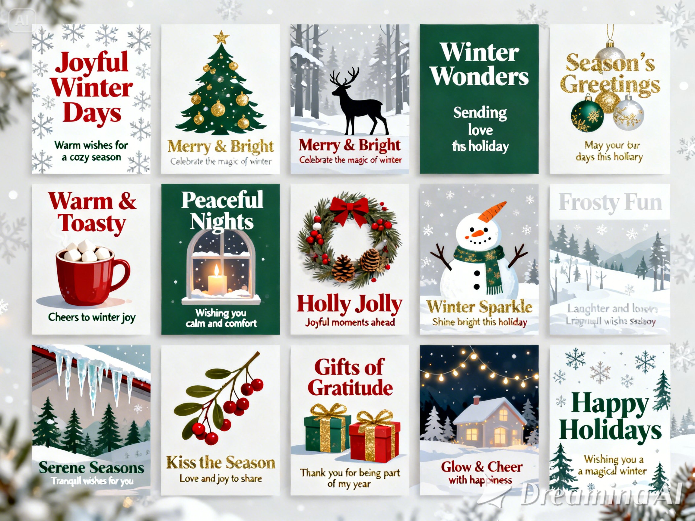 Seasonal marketing campaign