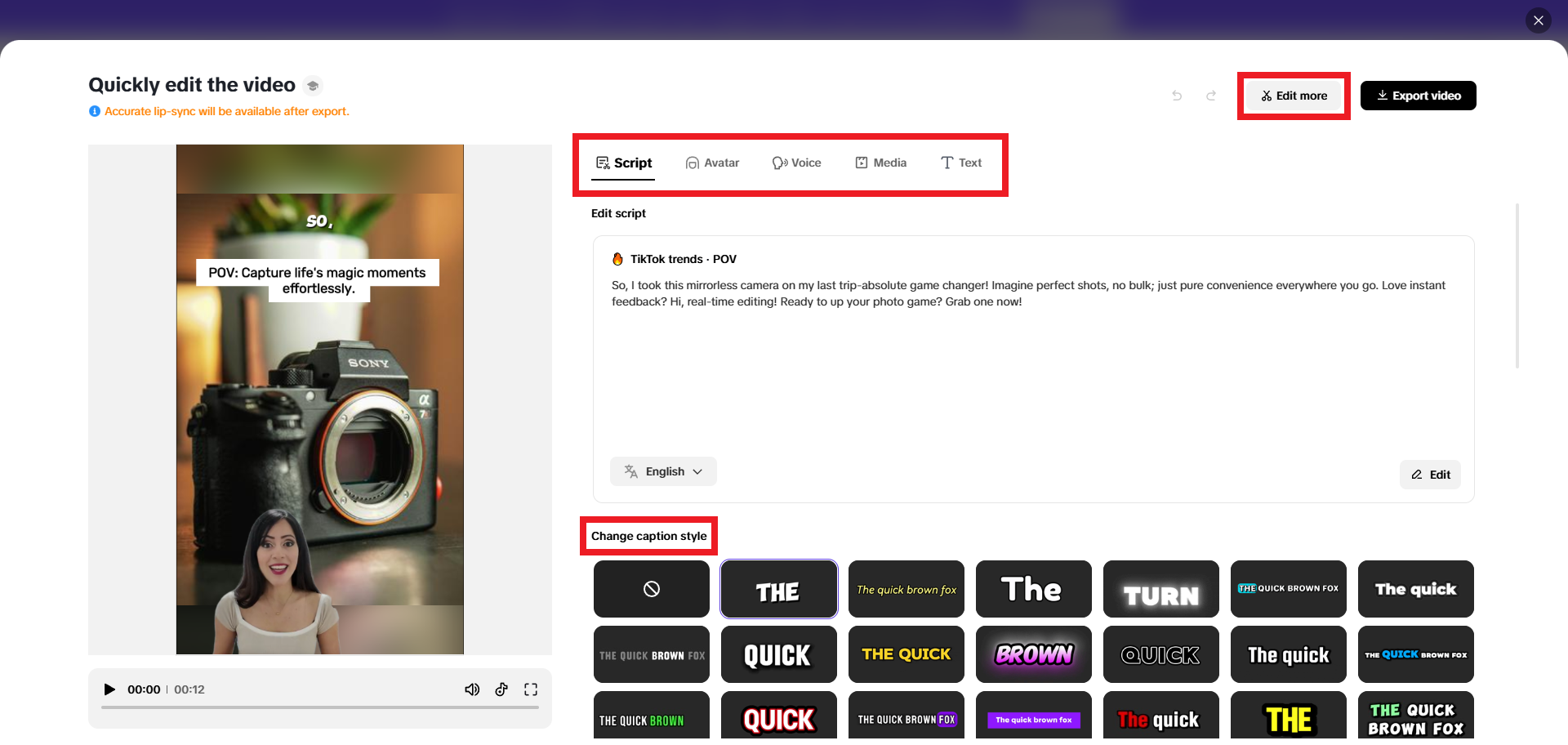 Automated subtitle generation