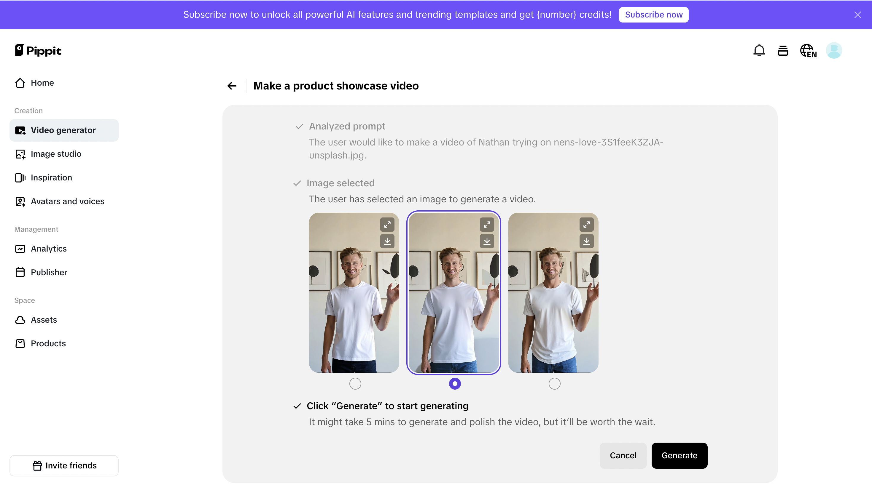 Matalinong virtual na pagsubok