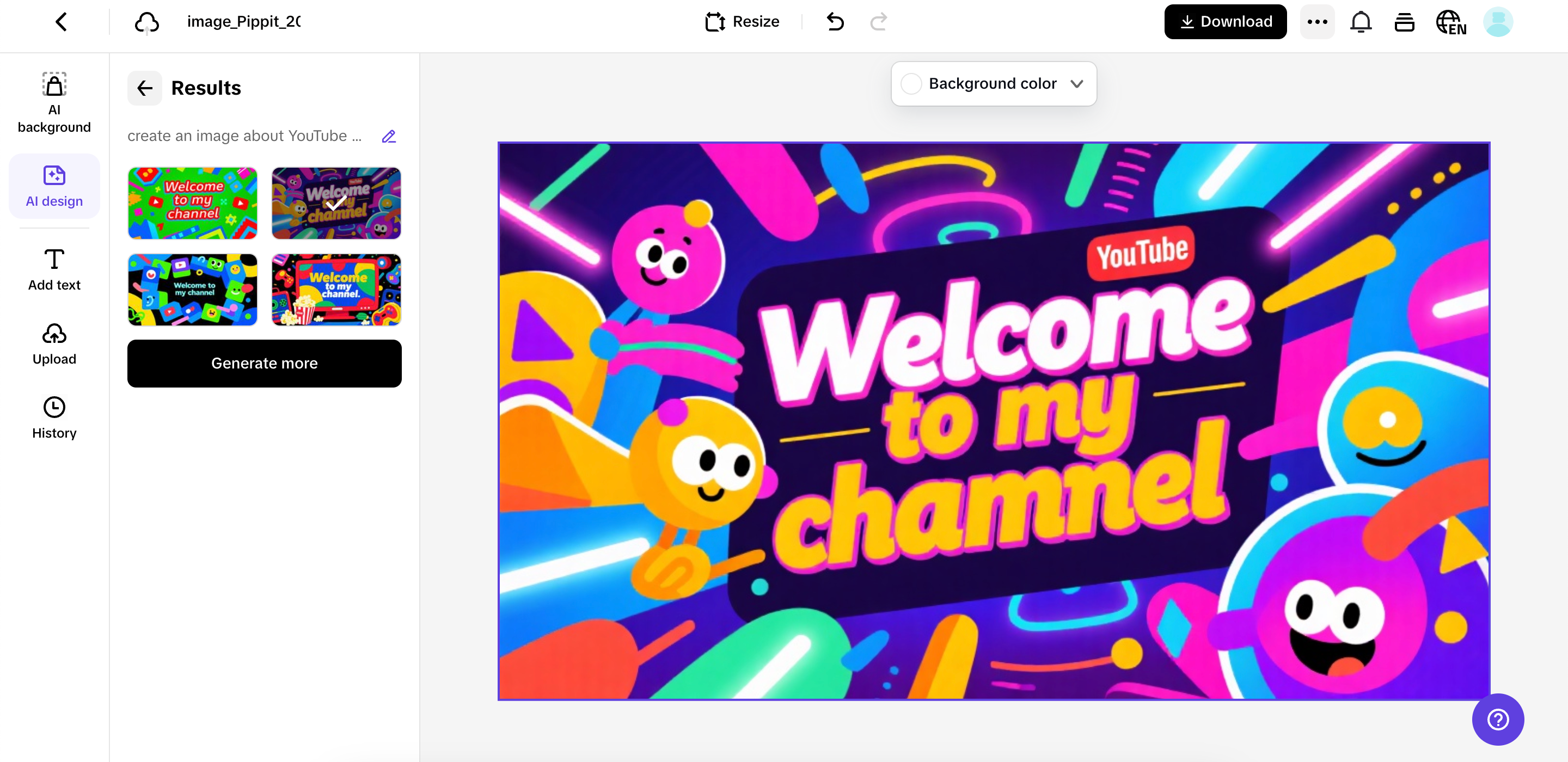 Miniaturas geradas com IA