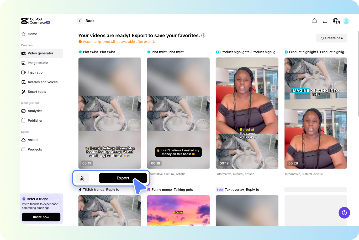 Edit more or download