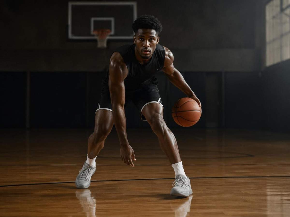 Basketball Bewegung Übertragung AI prompt Abdeckung 2 in 4: 3
