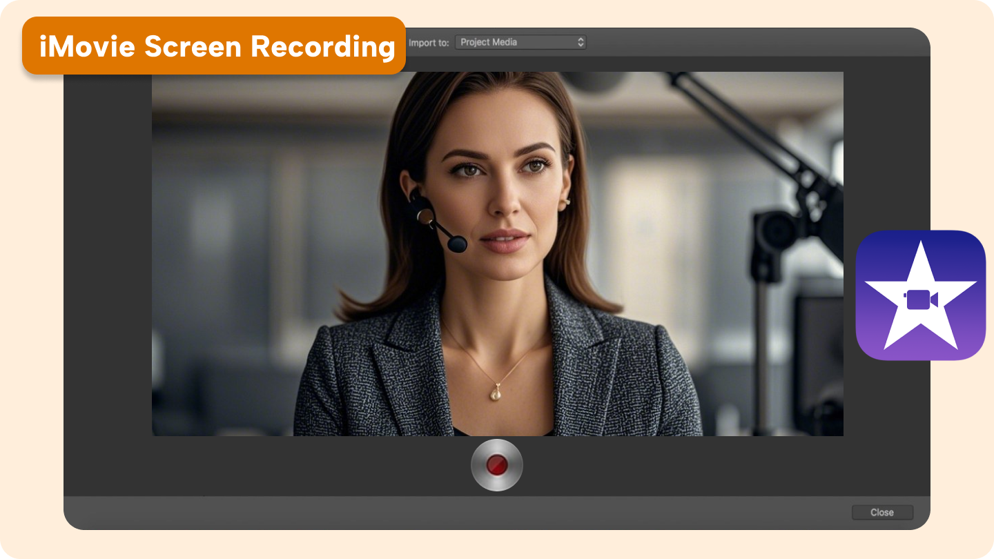 imovie screen recording