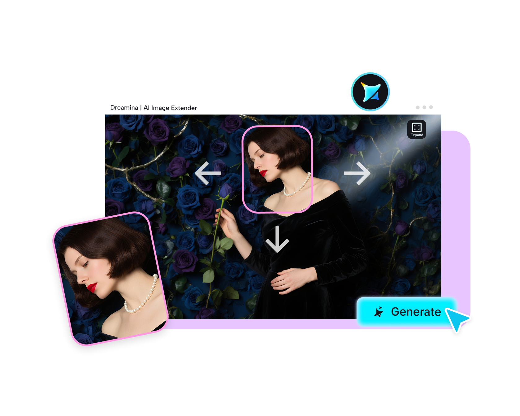 trình mở rộng ảnh ai