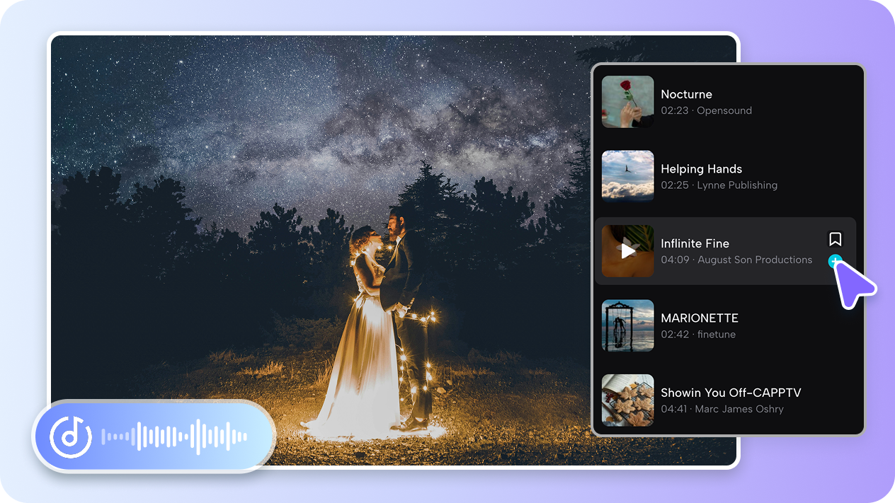 Music and effects library